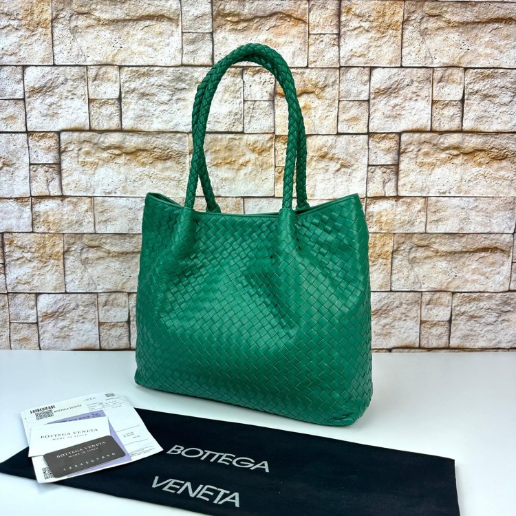 BOTTEGA VENETA YAVRULU TOTE YESİL